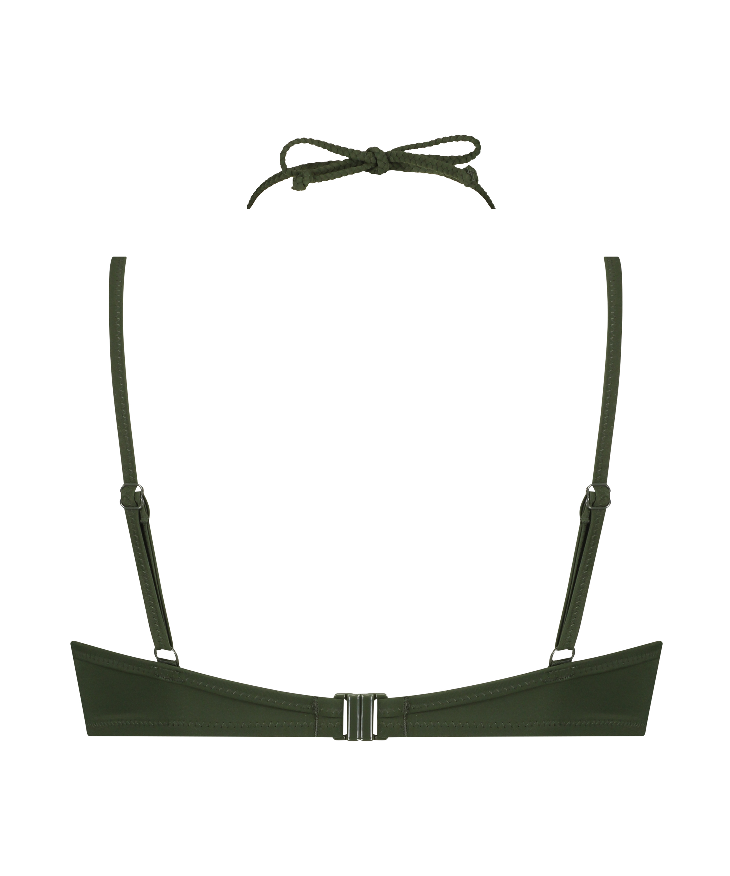 Formst&oslash;bt b&oslash;jle-bikinitop Luxe, Gr&oslash;n, main