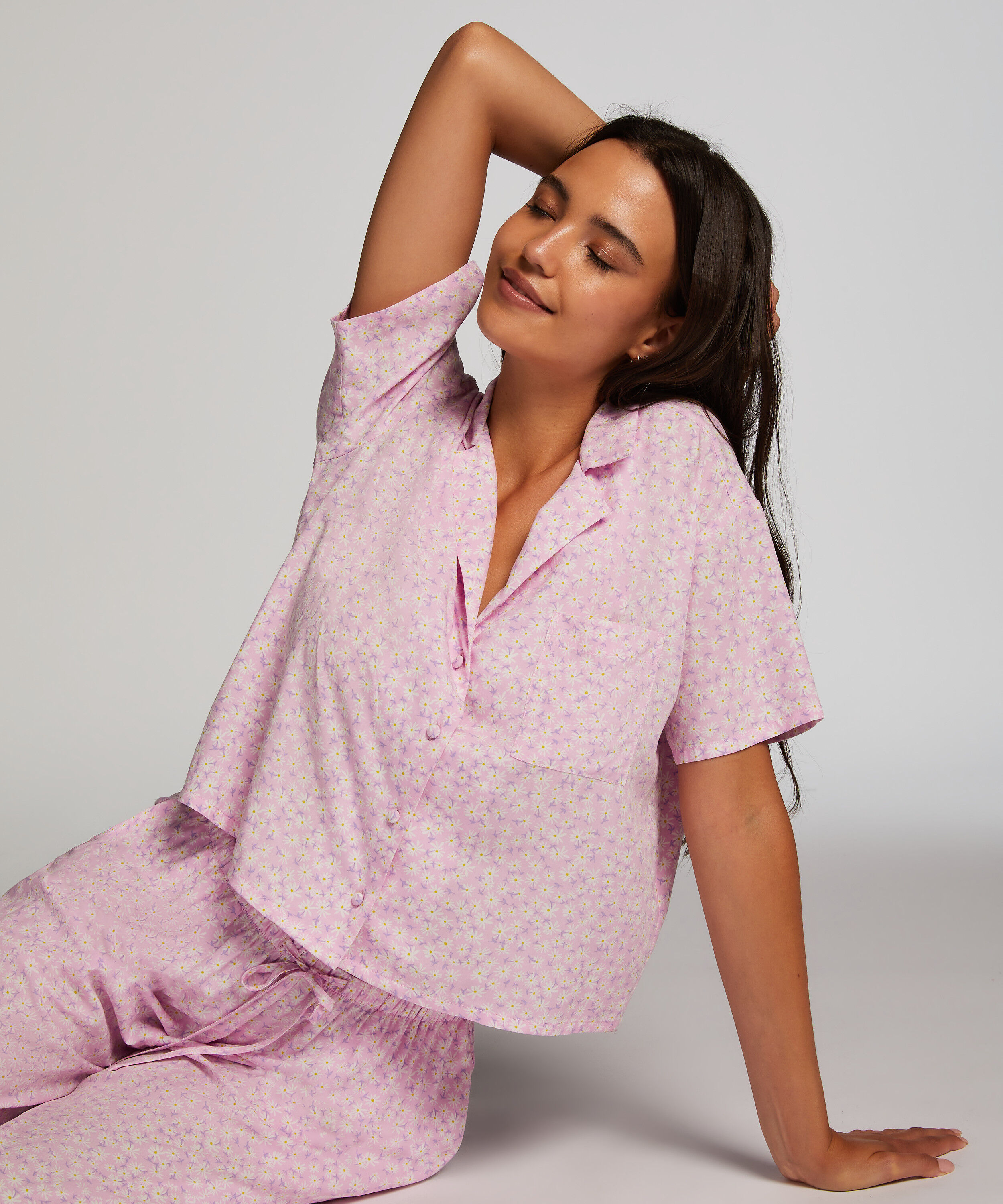 Pyjamastop Springbreakers, Lyserød