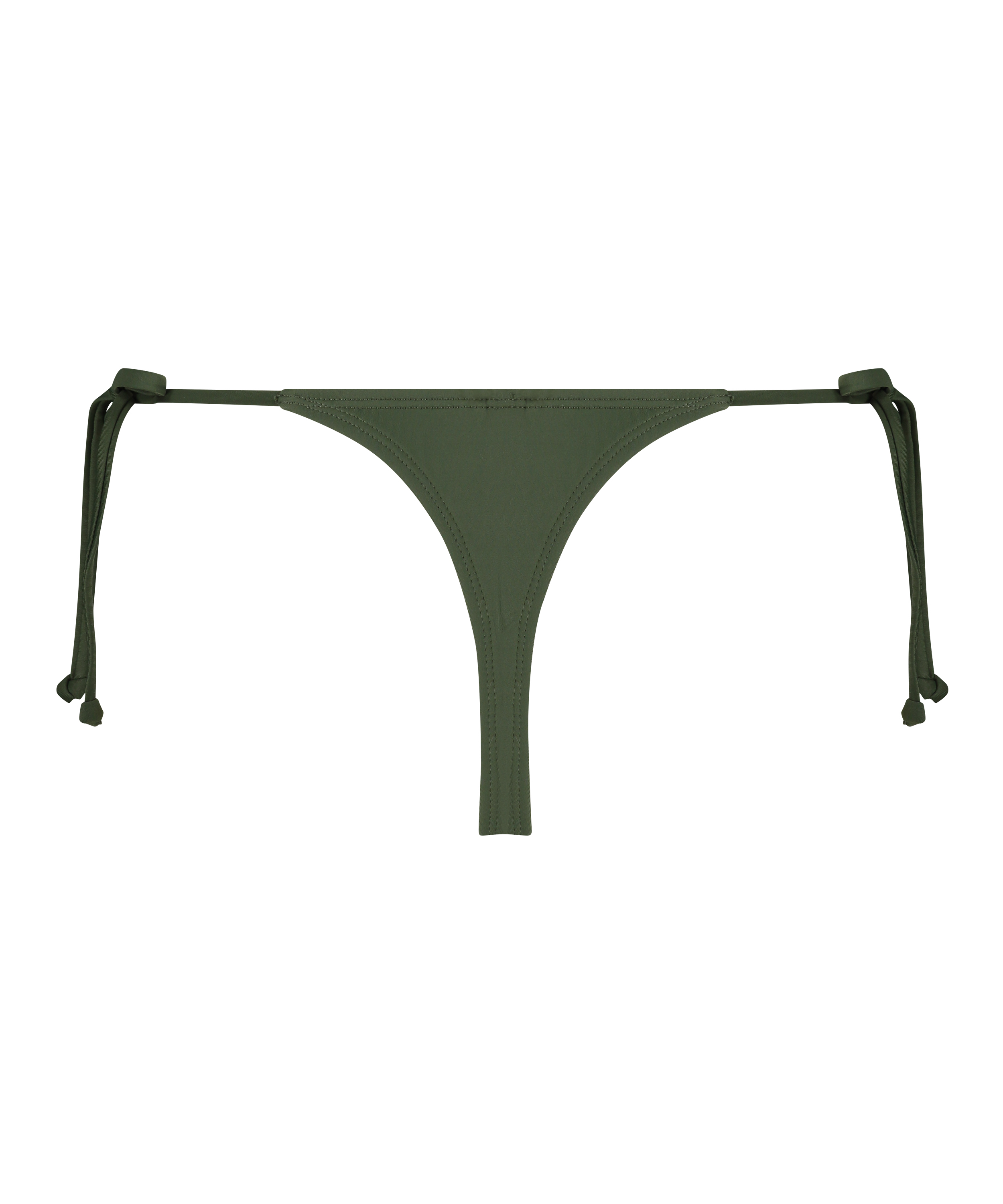 Luxe string bikinishorts, grøn, main