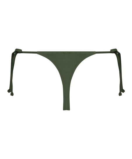 Luxe string bikinishorts, grøn