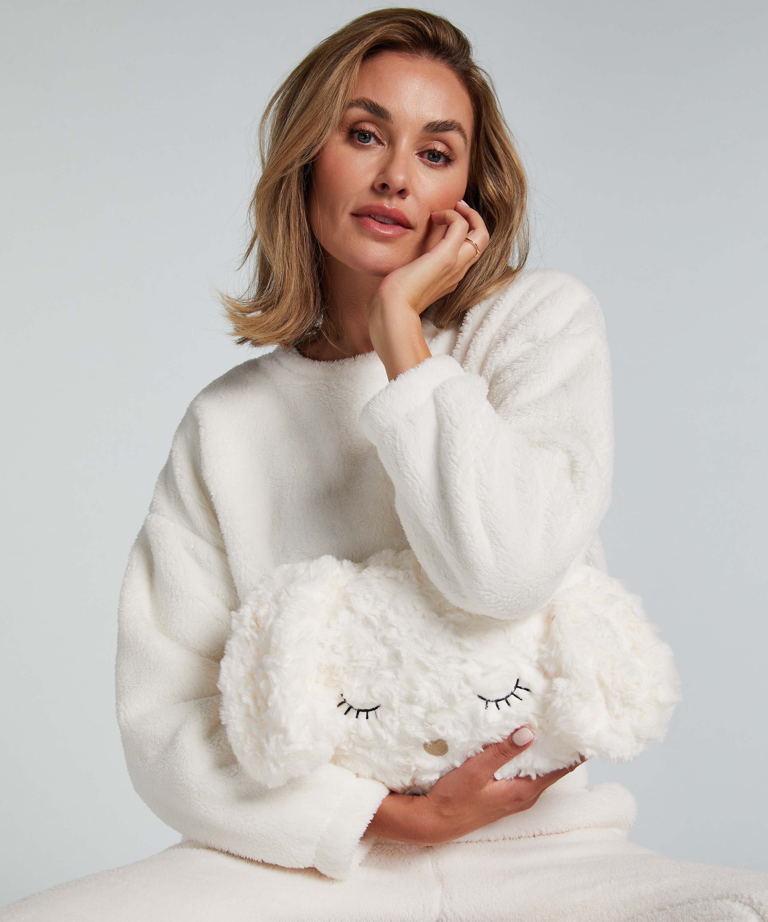 Varmedunk, hvid, main