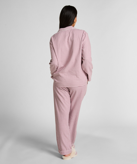 Pyjamasbukser af flonel, Lilla