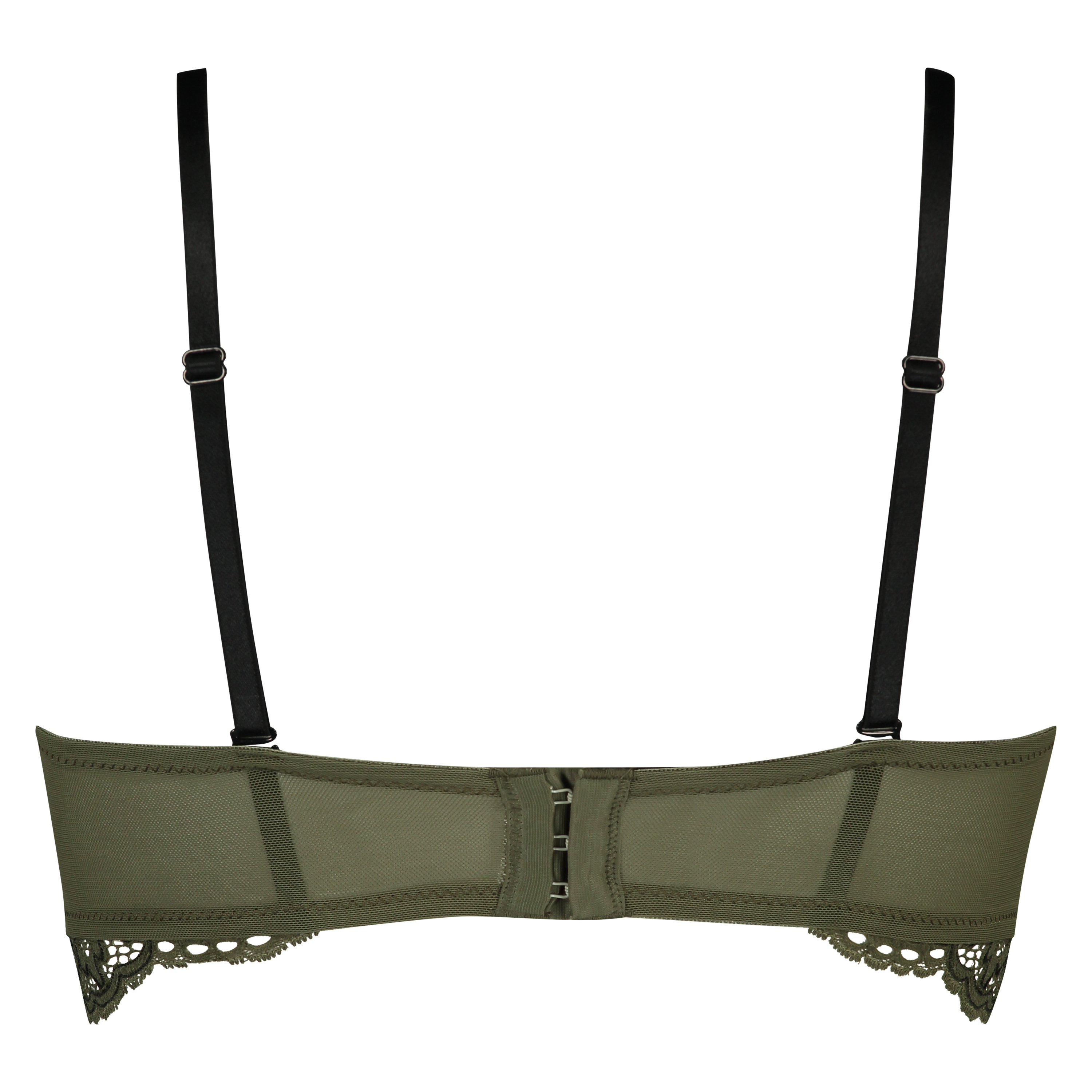 Xiomara formstøbt longline stropløs bøjle-bh, Grøn, main