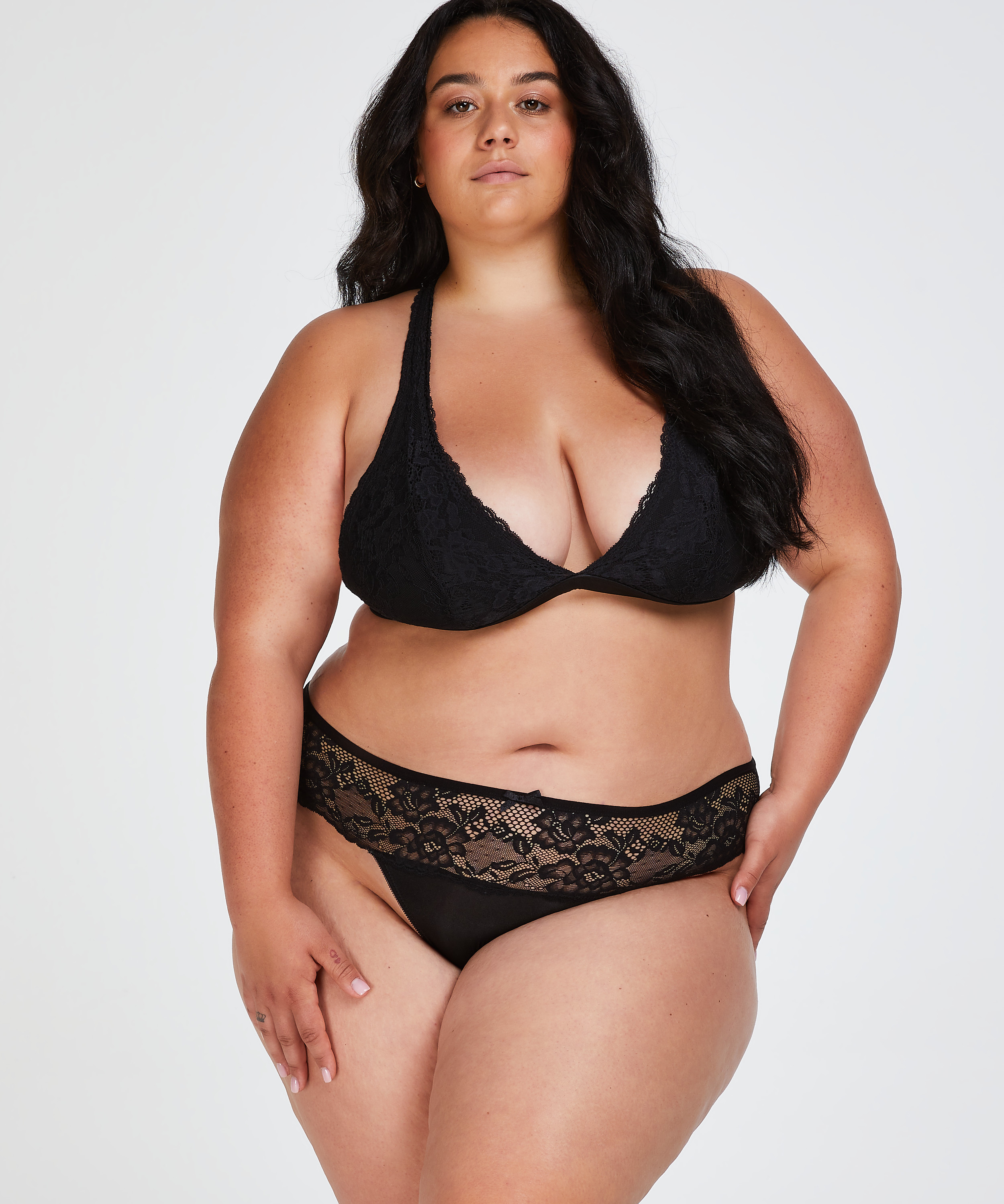 Blondehipster Bianca, sort, main