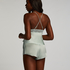Pyjamasshorts Satin Marcela, grøn