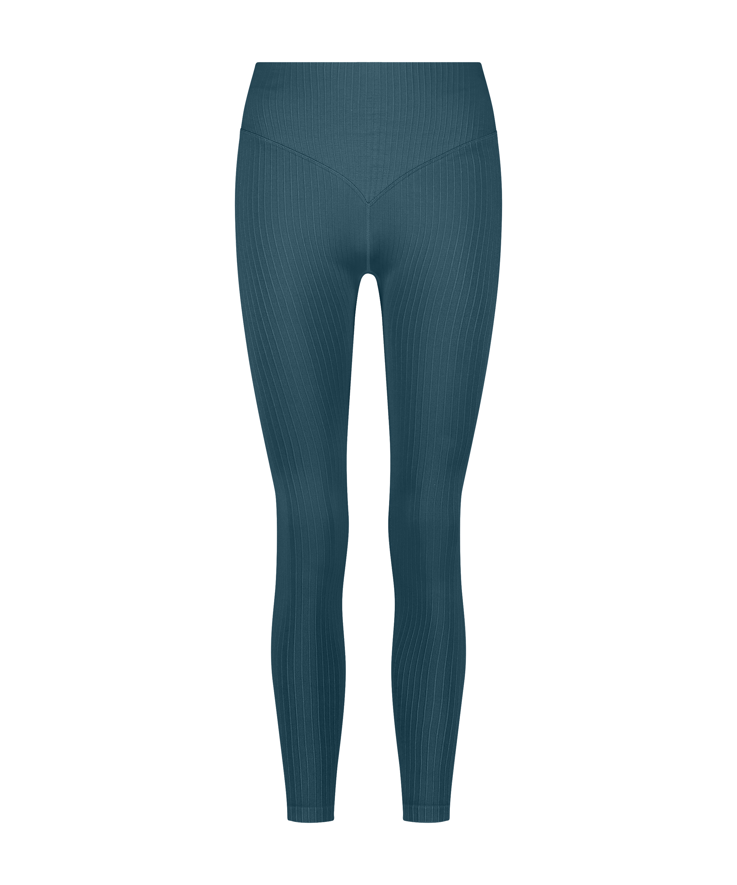 HKMX High waisted sømløse sportsleggings, Grøn, main