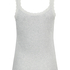 Singlet Rib Lace, Beige