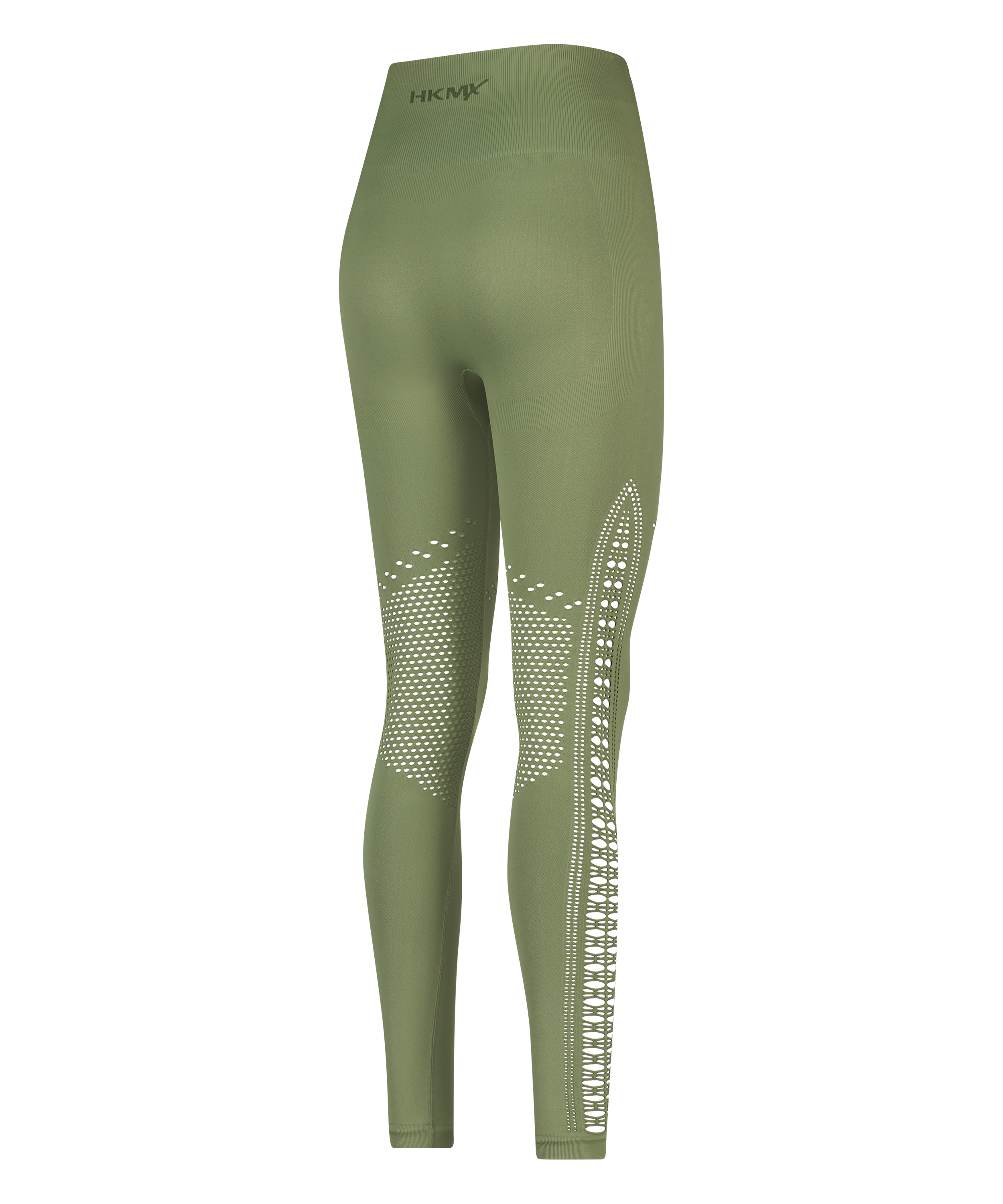 HKMX Karma sømløse leggings med høj talje, grøn, main
