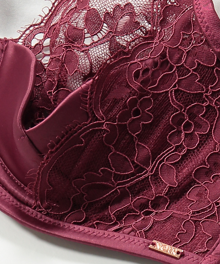 Støbt bøjle-bh Poppy, Rød