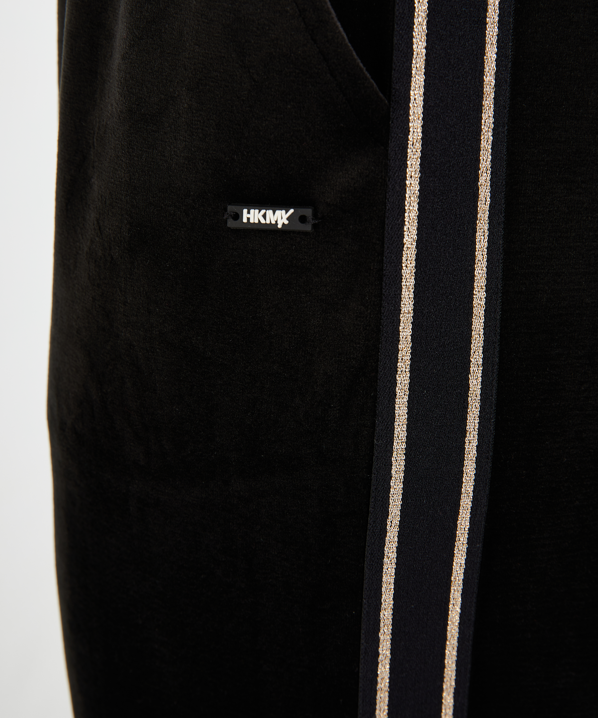 HKMX Sportsbukser Velour, sort, main