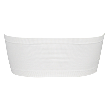 Seamless bandeau-top, Hvid