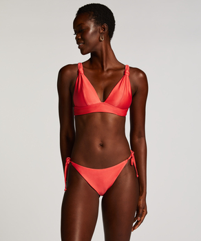 Triangle-bikinitop Luxe, rød