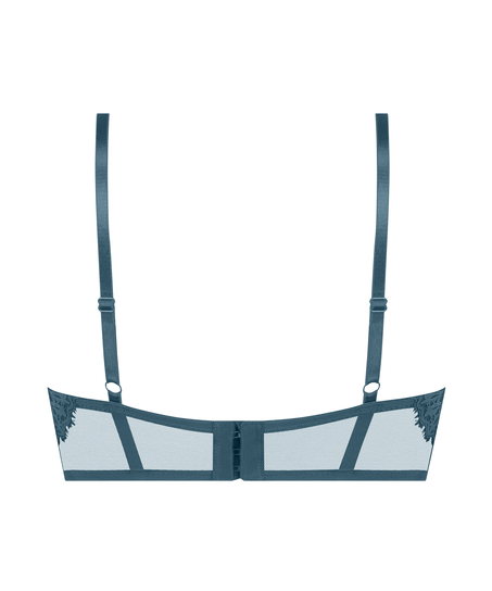 Formstøbt longline-bøjle-bh Astrid, Blå