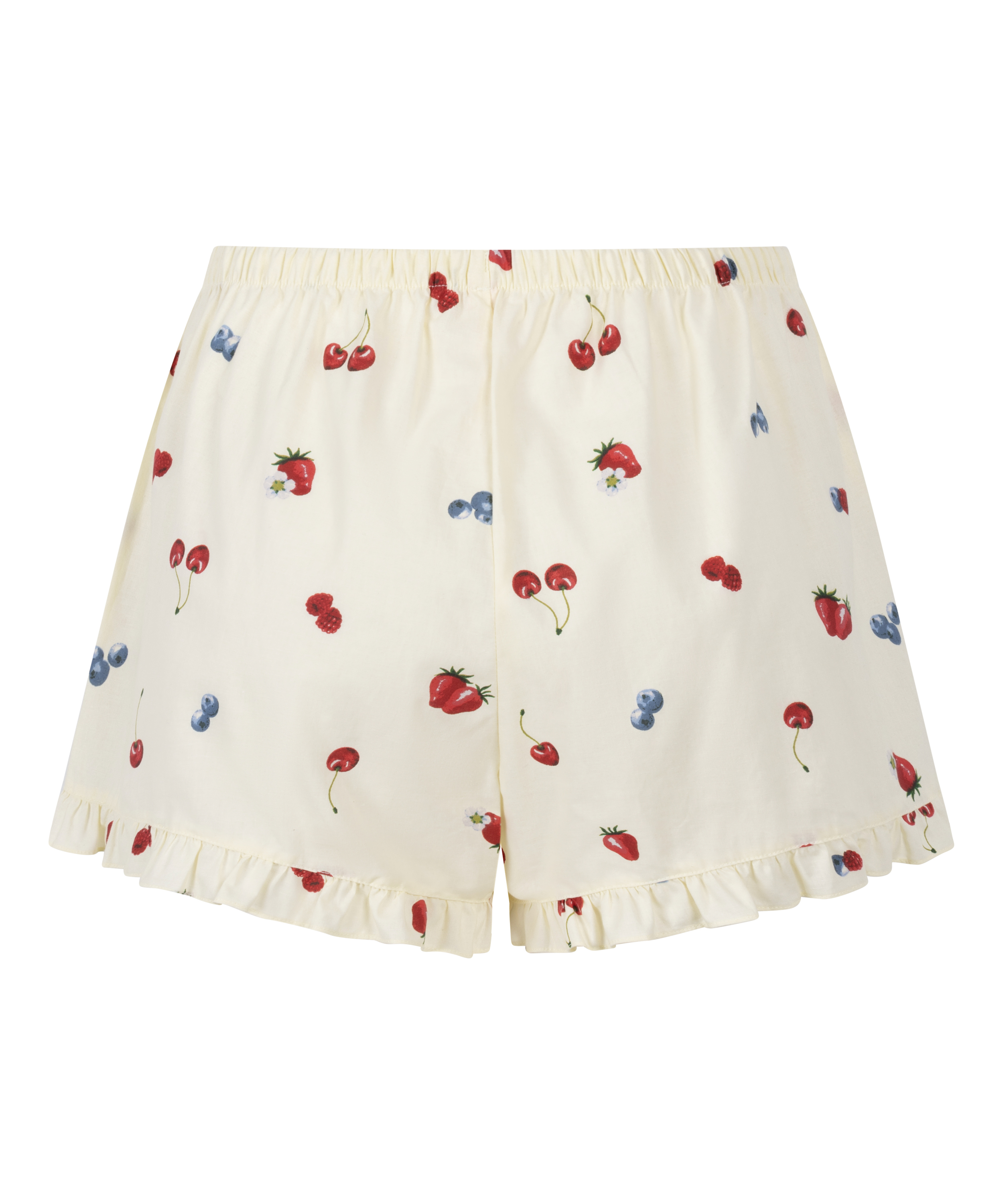 Vævede shorts, Gul, main