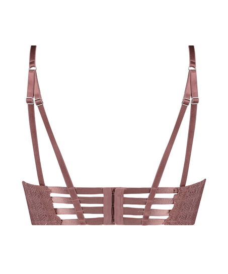 Formst&oslash;bt push-up longline b&oslash;jle-bh Chynna, Lilla