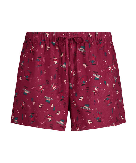 Shorts Twill, Rød