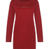 Natskjorte rund hals, R&oslash;d