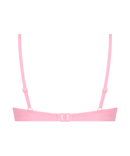 Ikke-formstøbt bikinitop med bøjle Aruba, pink