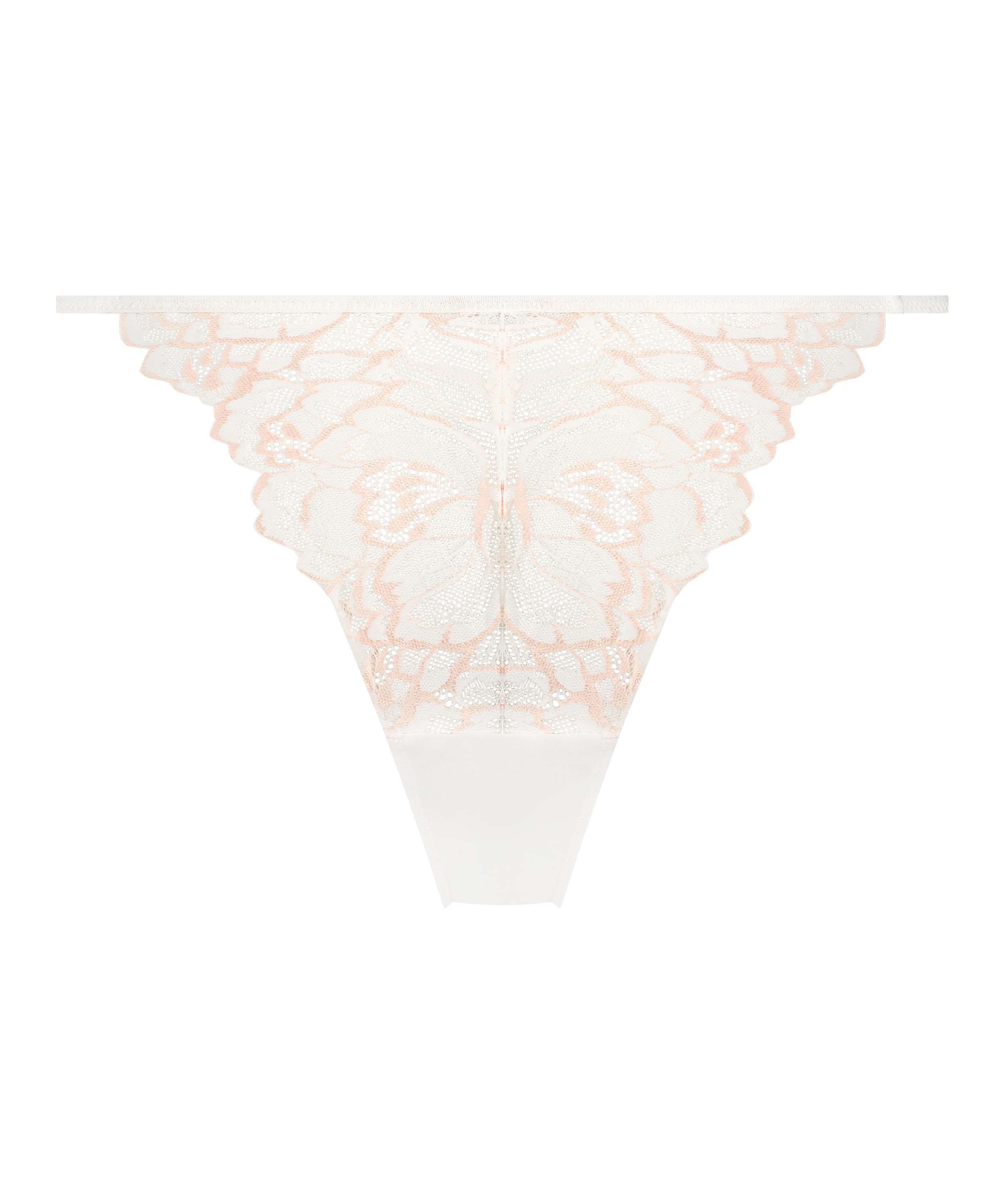 Brasiliansk trusse Shayna, hvid, main