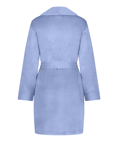 Badekåbe Velours, Blå