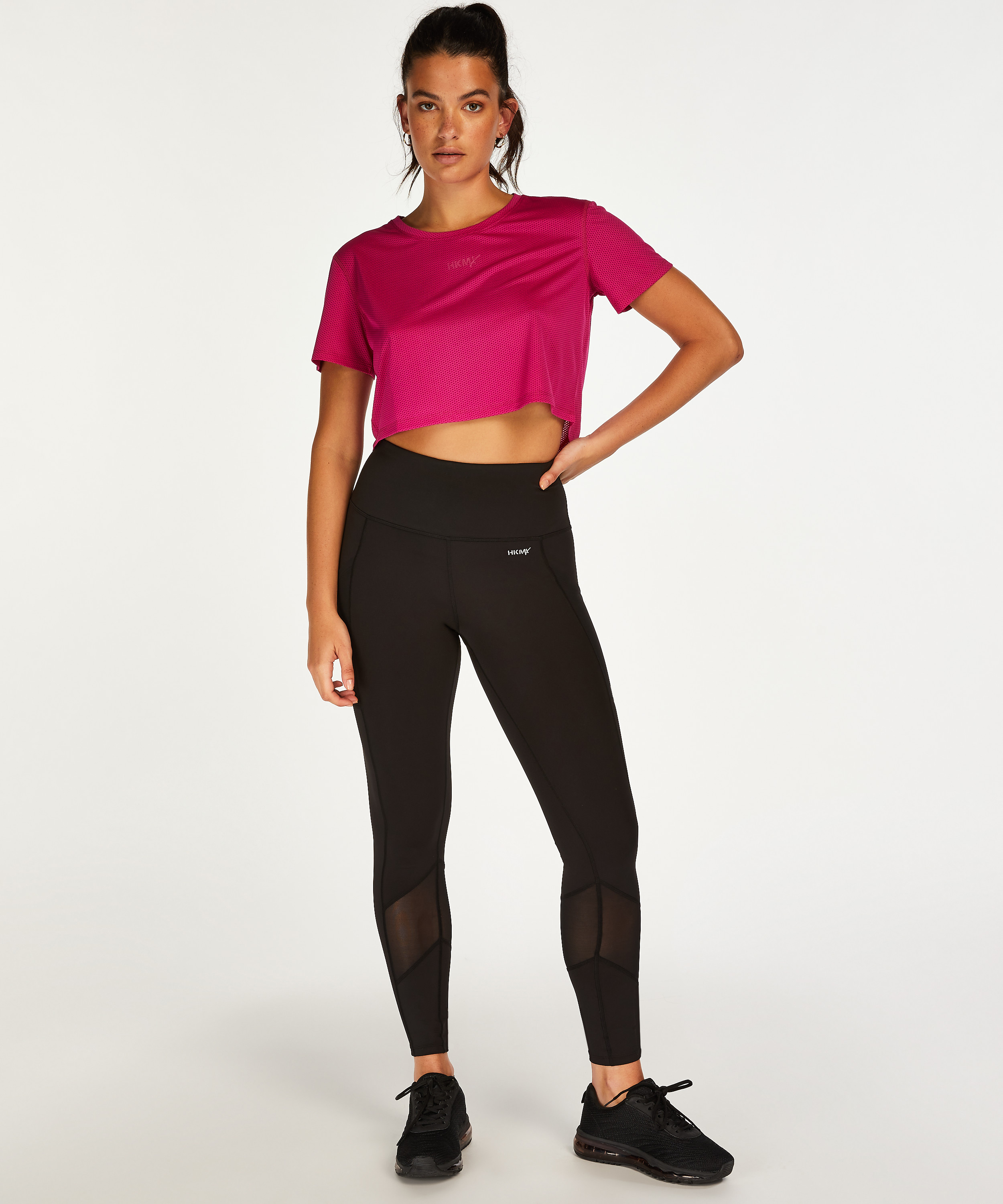 HKMX Croptop Mesh, Lyser&oslash;d, main