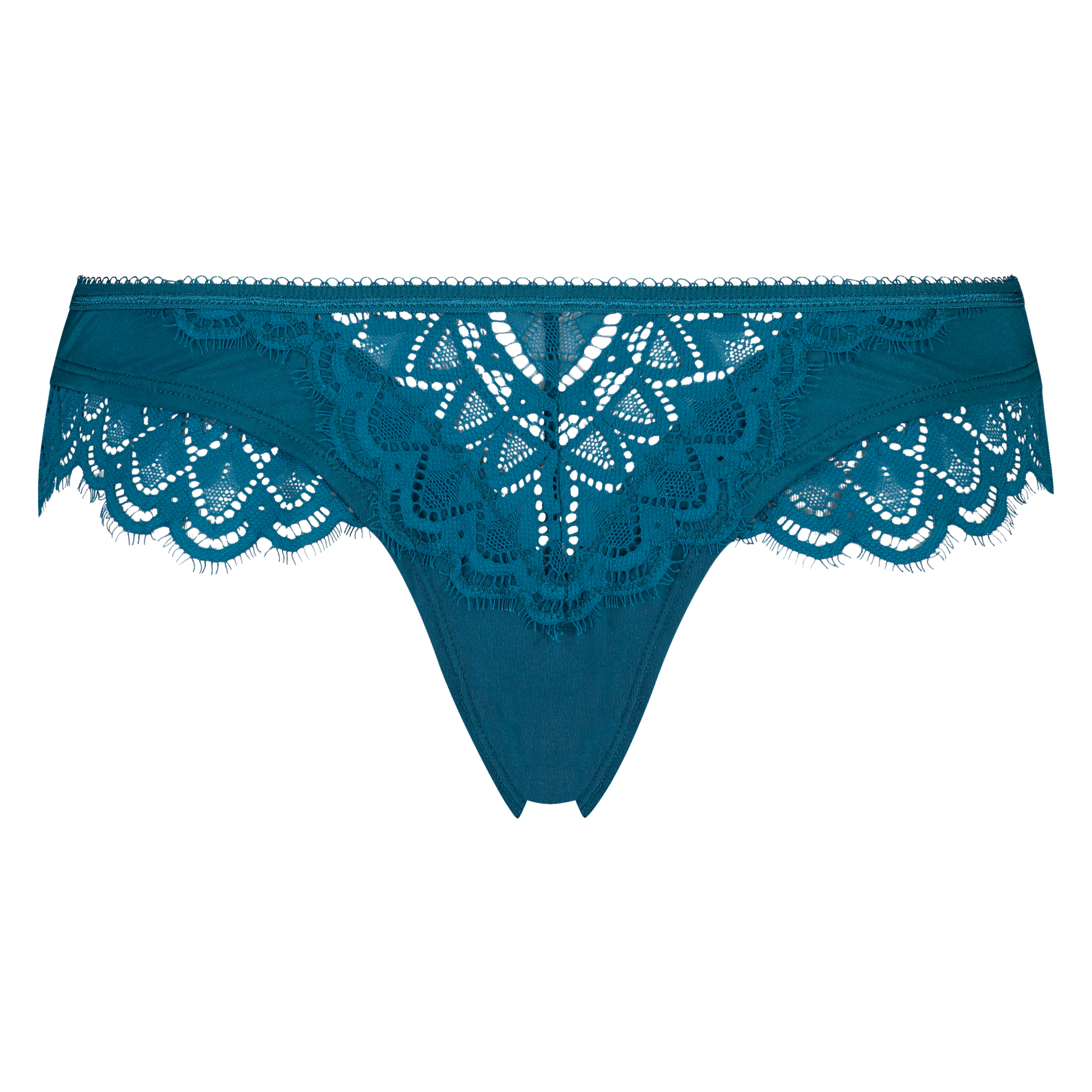 Ariana High leg brasiliansk trusse, bl&aring;, main