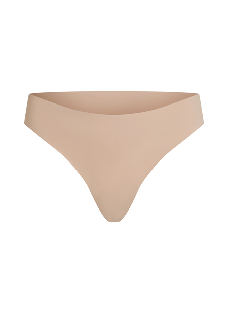 Usynlig basis-g-streng, Beige