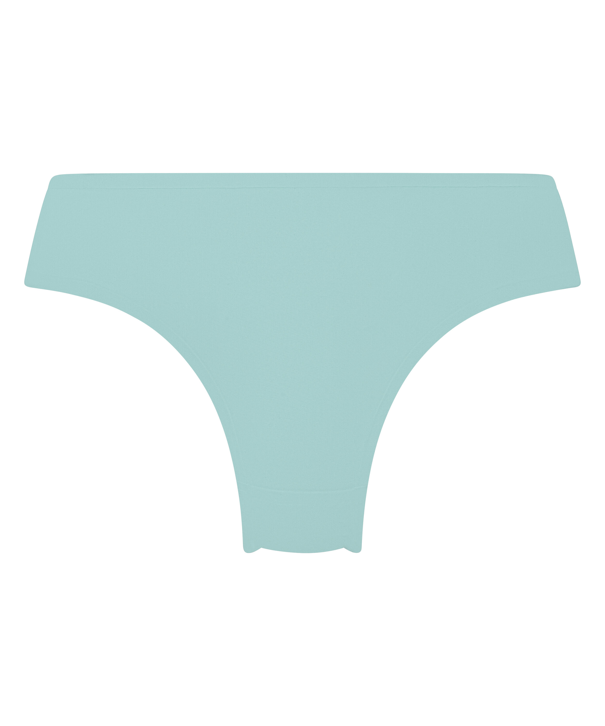 Usynlig brasiliansk trusse Lace Back, Bl&aring;