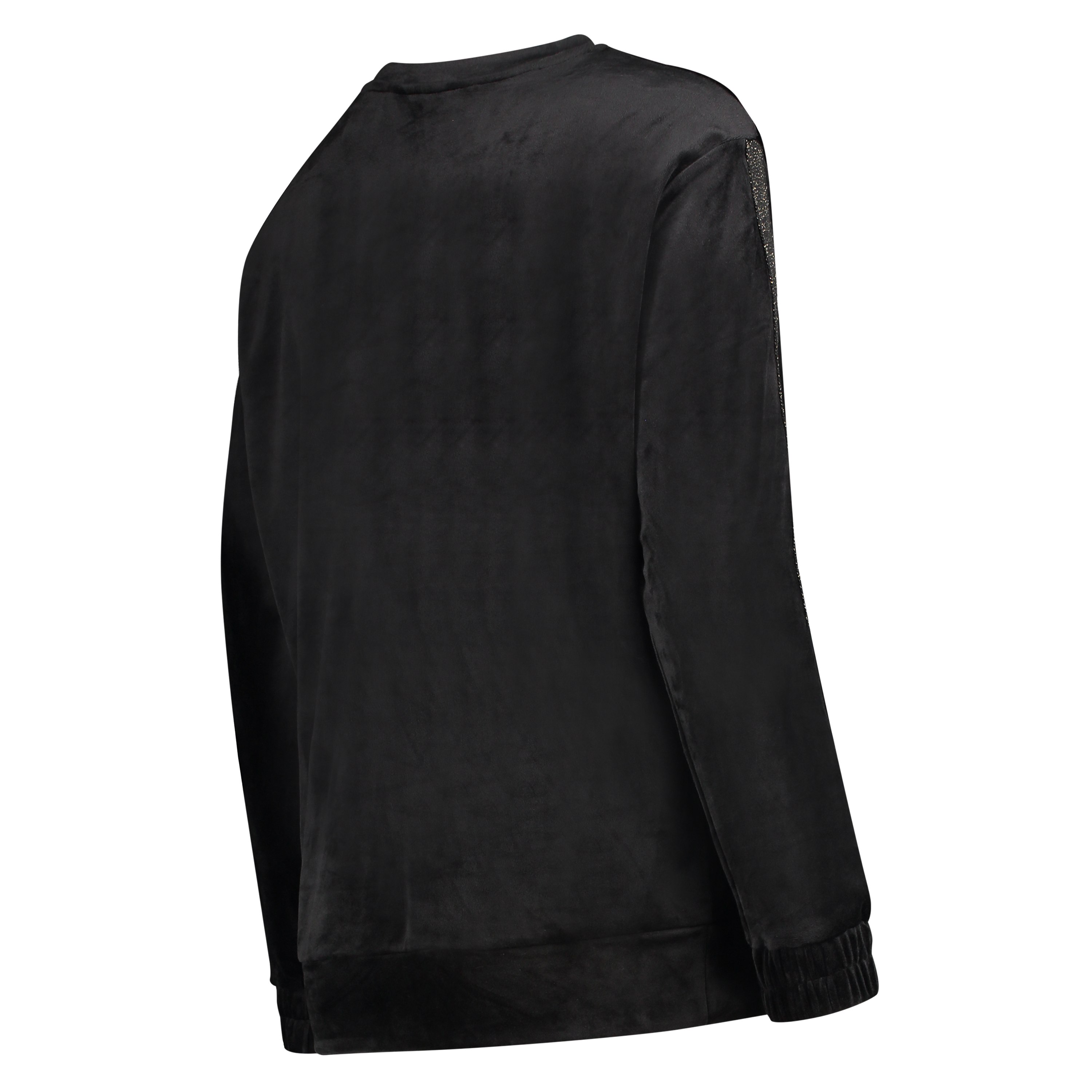 Graviditetstop Velour Shimmer, Sort, main