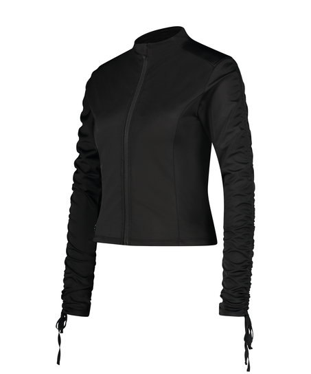 HKMX flæsejakke, Sort