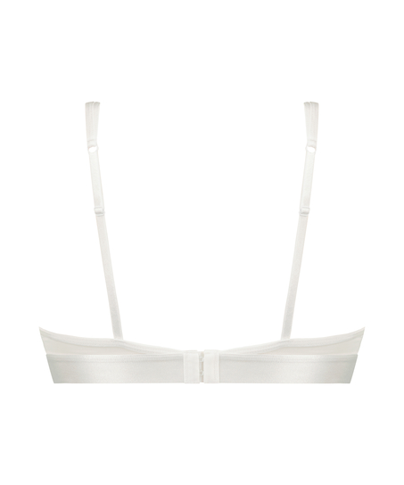 Bralette Vibing Mesh, Hvid