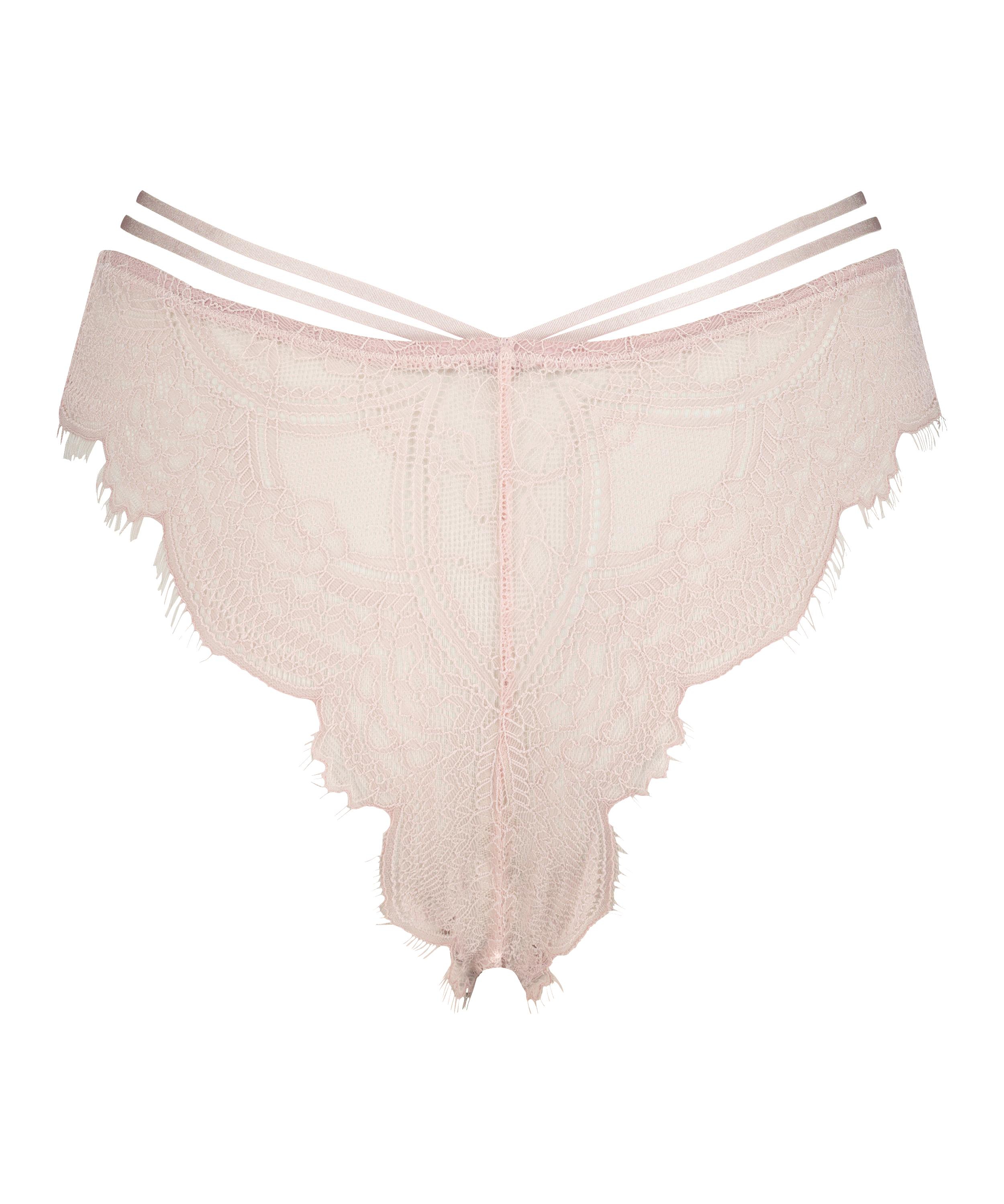 Brasiliansk trusse med høj udskæring Sian, lilla, main