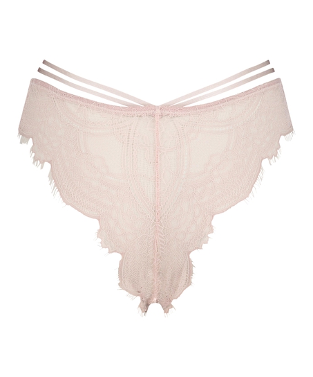 Brasiliansk trusse med høj udskæring Sian, lilla