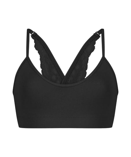 S&oslash;ml&oslash;s bralette Marine, Sort