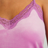 Cami top Velours Lace, Lyserød