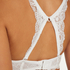 Lace back-detalje, Hvid