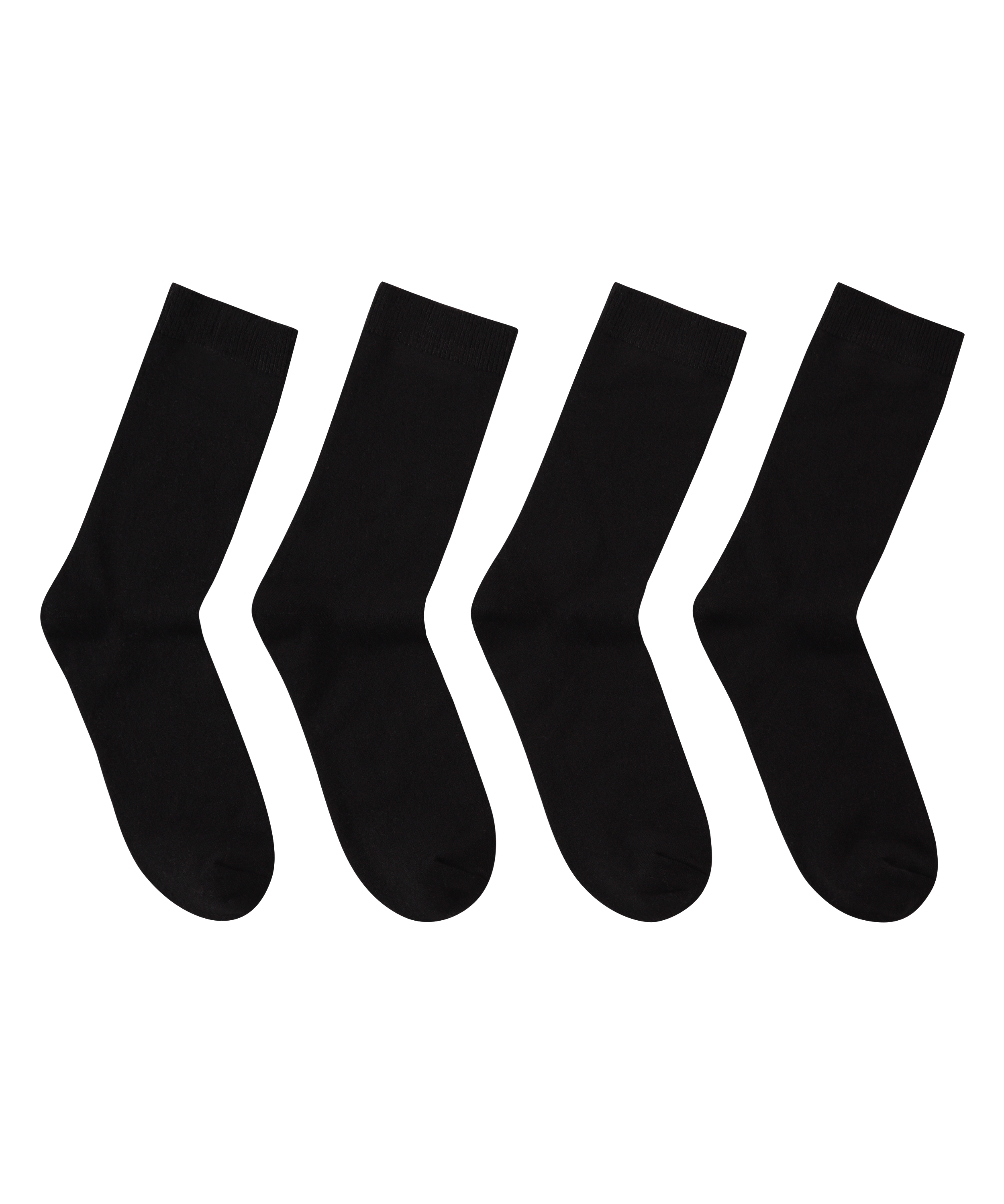 2 par sokker, sort, main