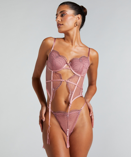 Bustier Ruby, Lyserød