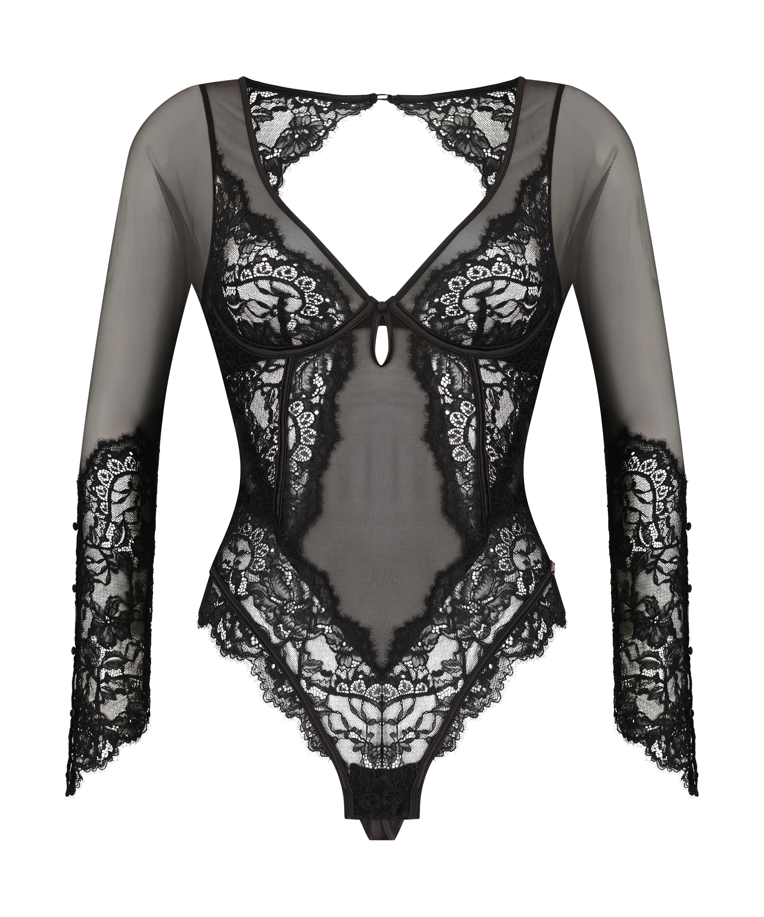 Body Cecile, Sort, main