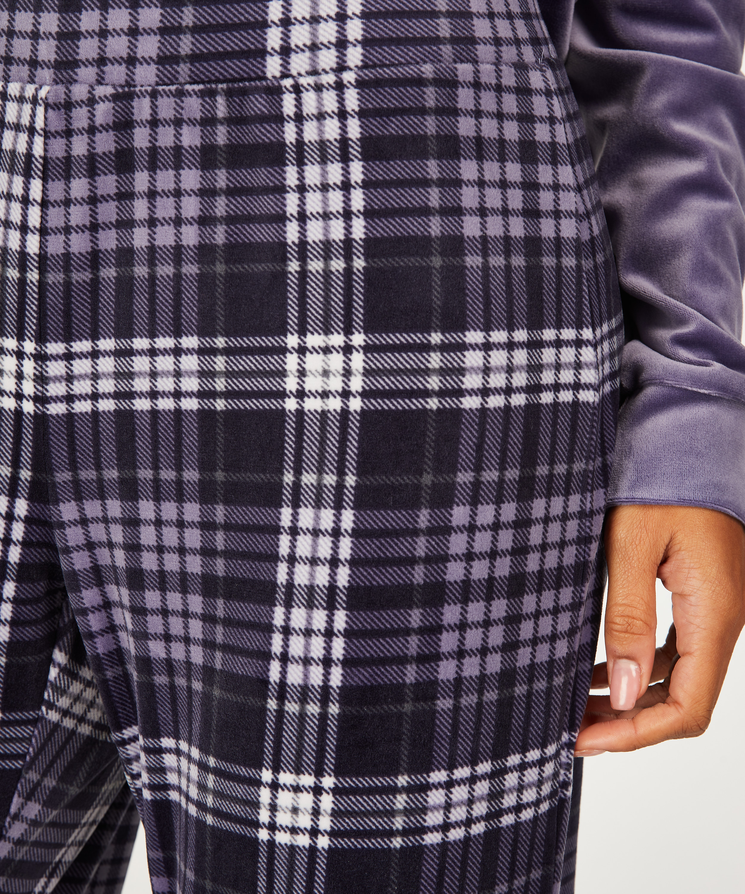 Pyjamasæt med taske, blå, main