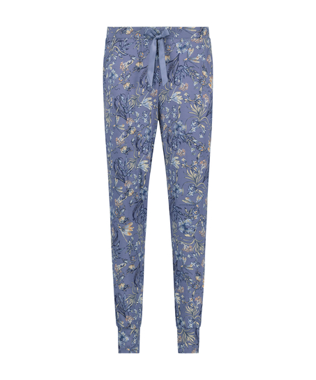 Tall Ditzy Floral pyjamasbukser, bl&aring;