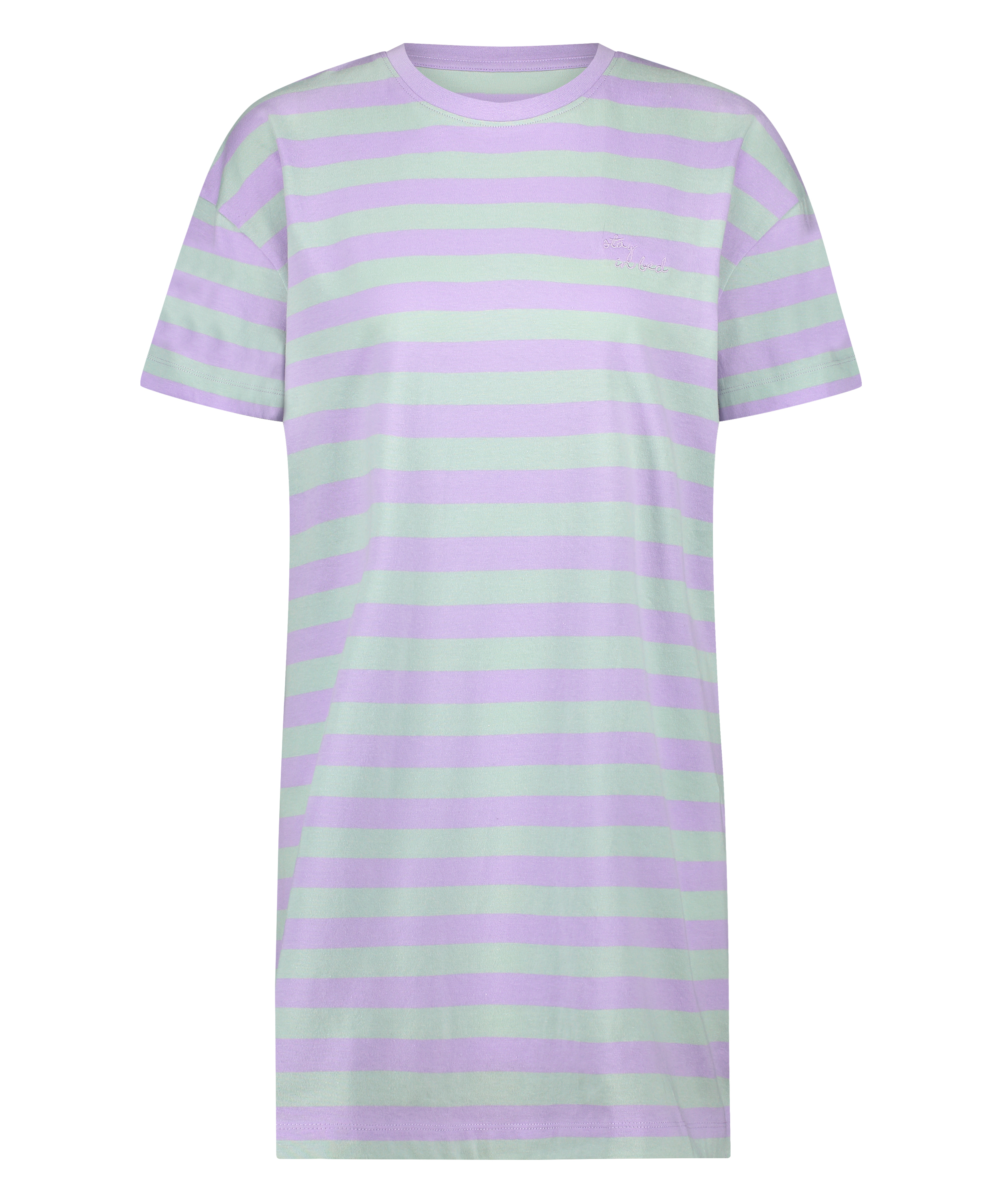 Natskjorte rund hals, grøn, main