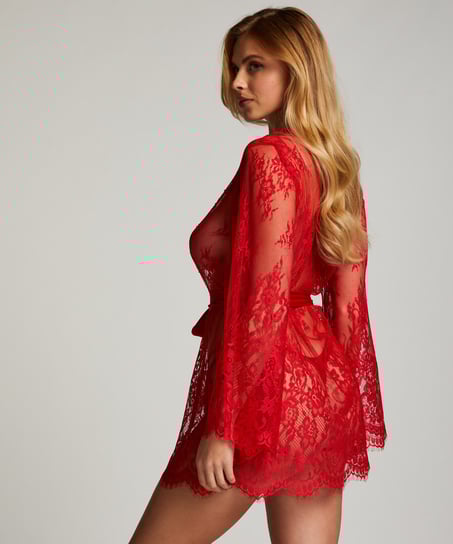 Kimono Lace Isabelle, Rød