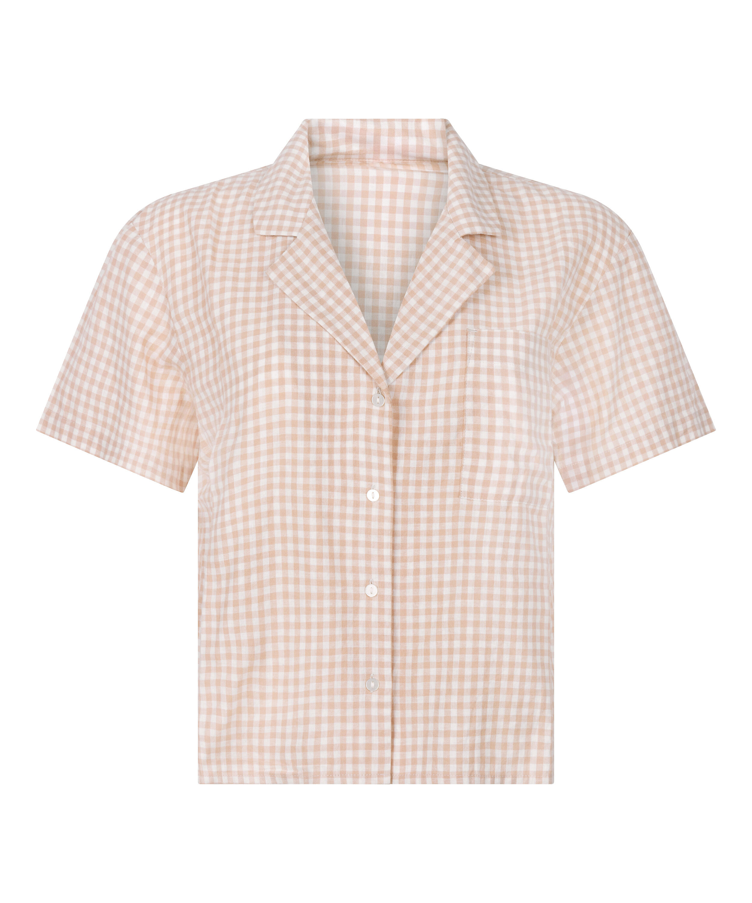 Jakke ternet h&oslash;r, Beige