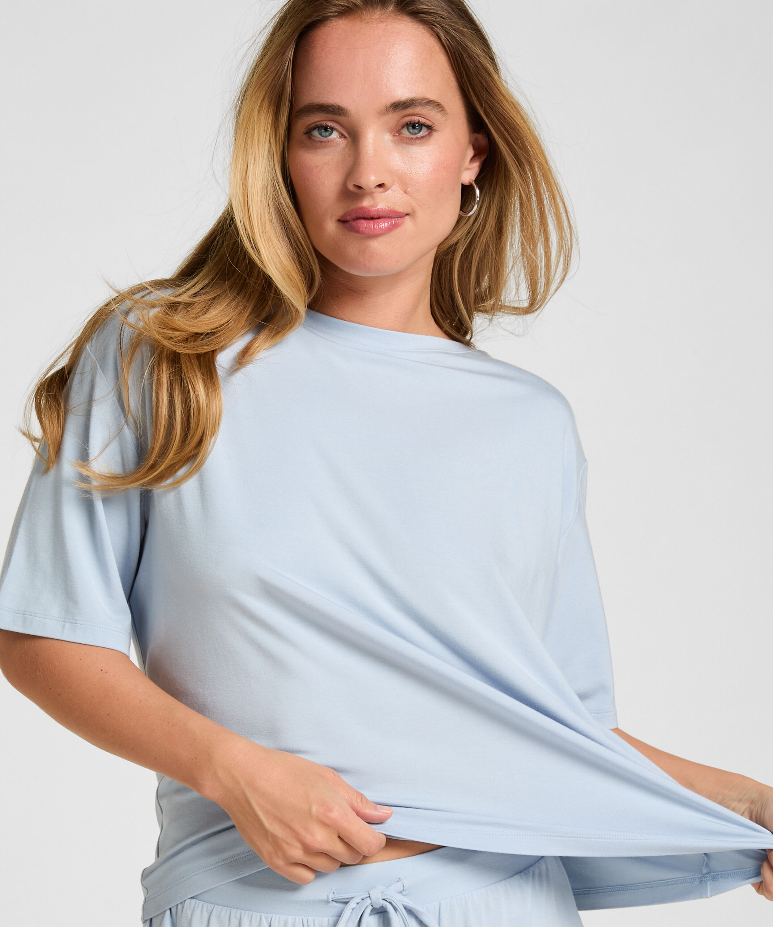 Pyjamas Top Jersey Korte Ærmer