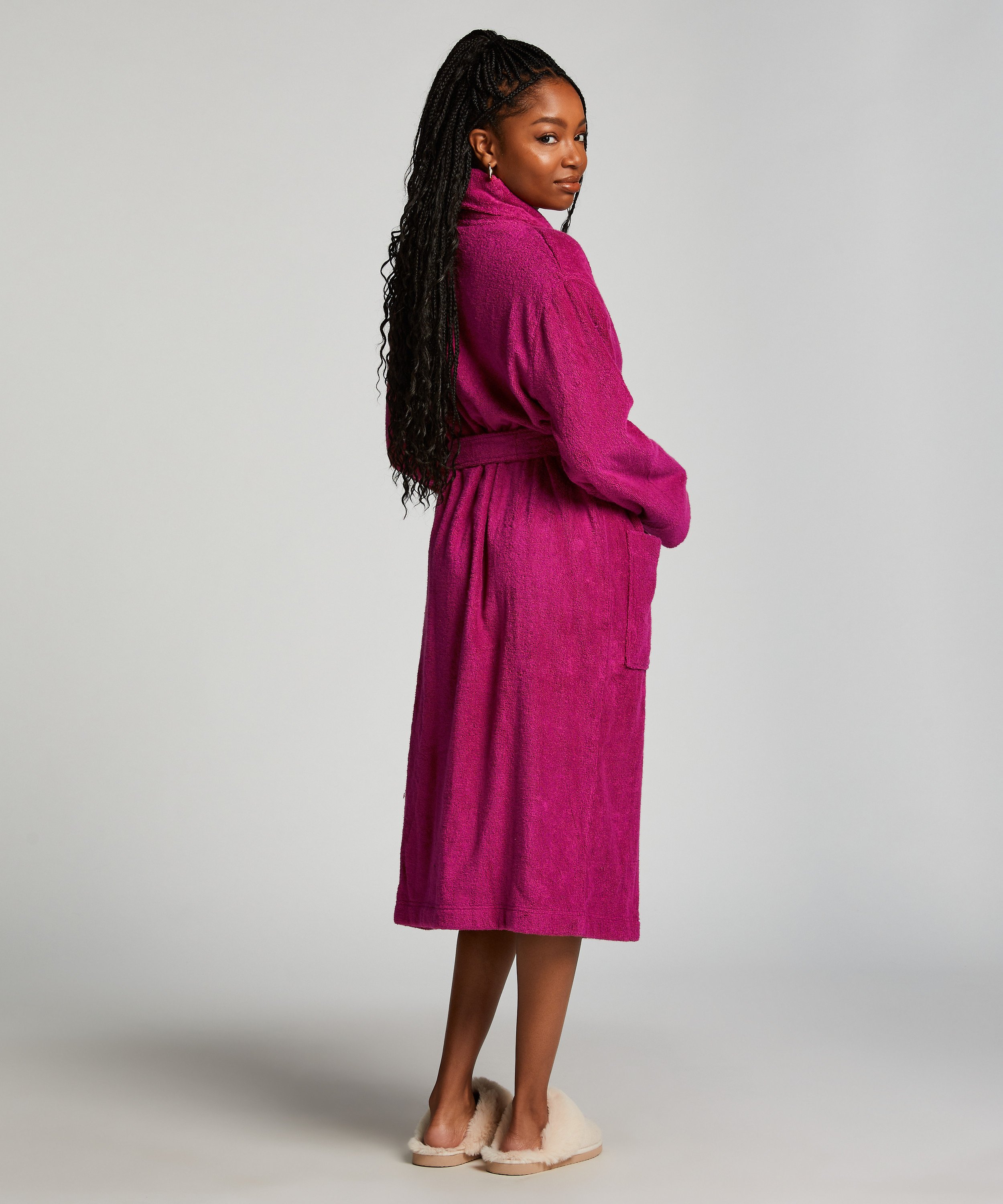 Badekåbe, Lyserød, main