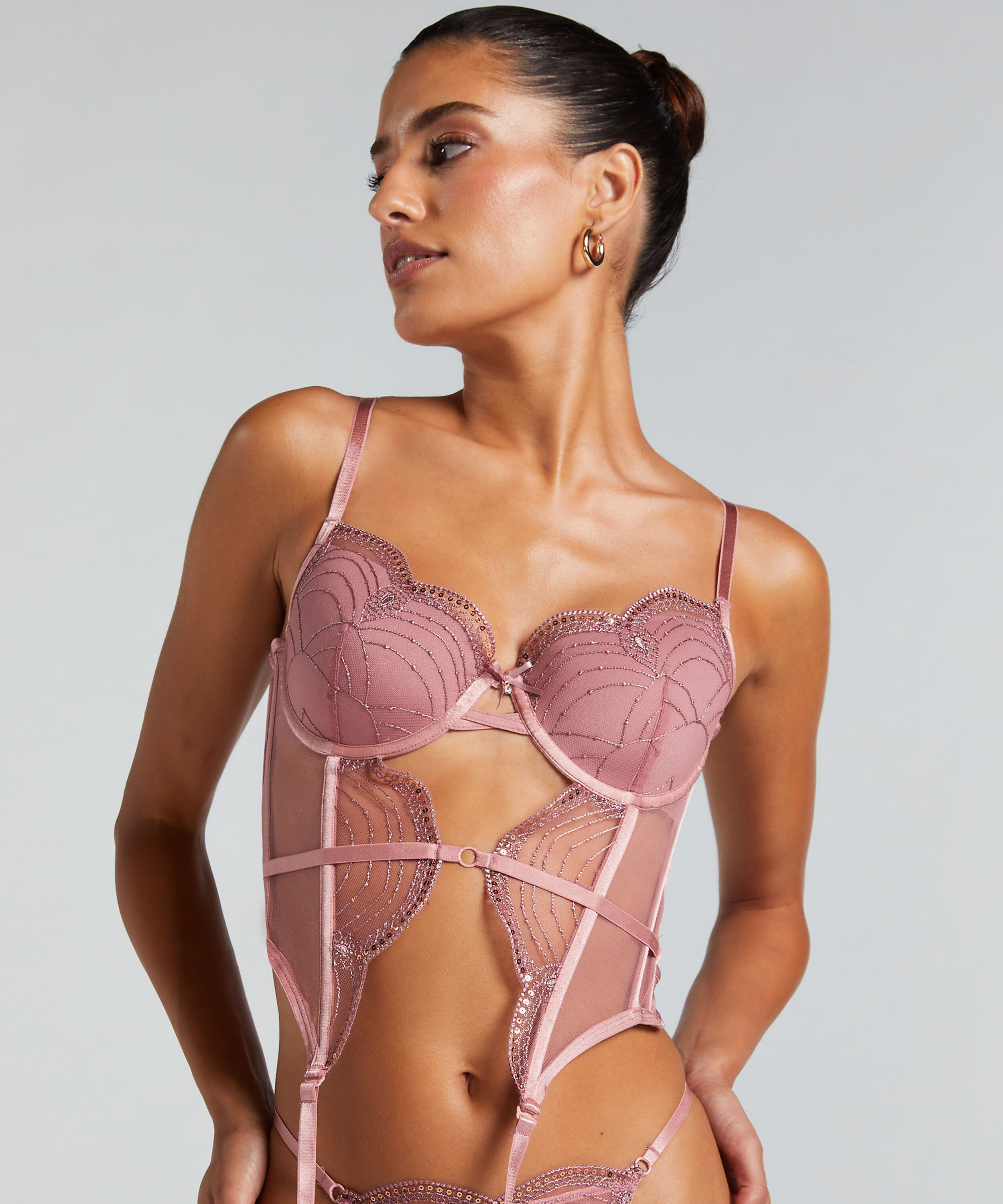 Bustier Ruby, Lyserød