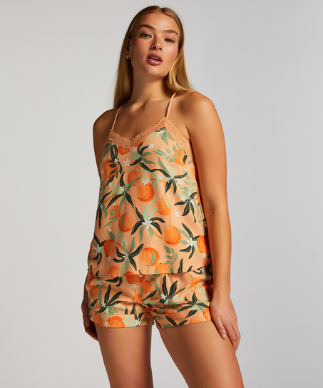 Pyjamasshorts, Lyserød