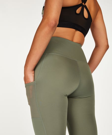 HKMX Oh My Squat-leggings med h&oslash;j talje, Gr&oslash;n
