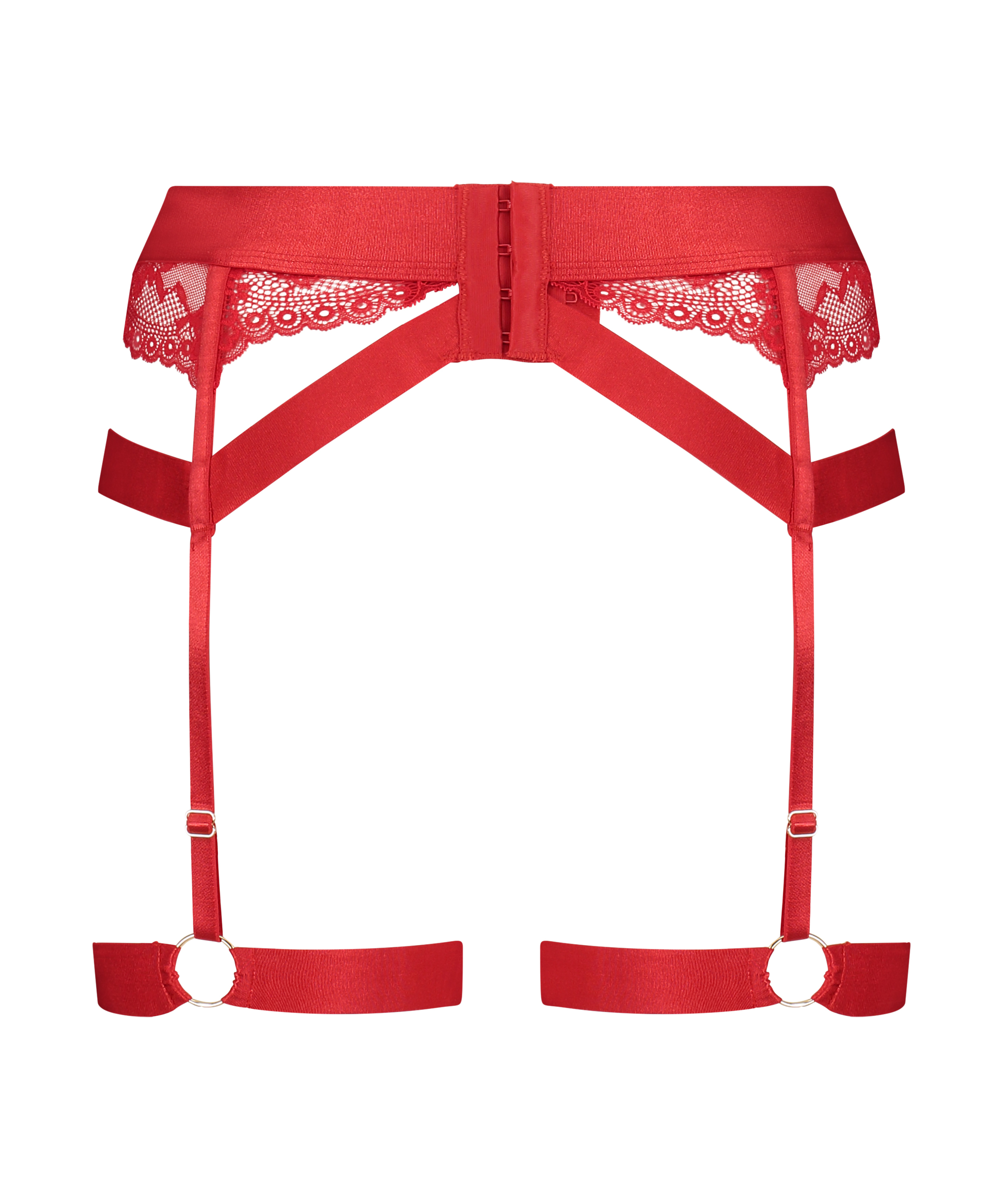 Clementine strømpeholder, Rød, main